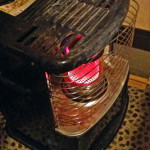 古くなったストーブ